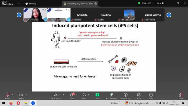 Kuliah Pagi 18 Juli 2025: Mengenal Induced Pluripotent Stem Cells ...
